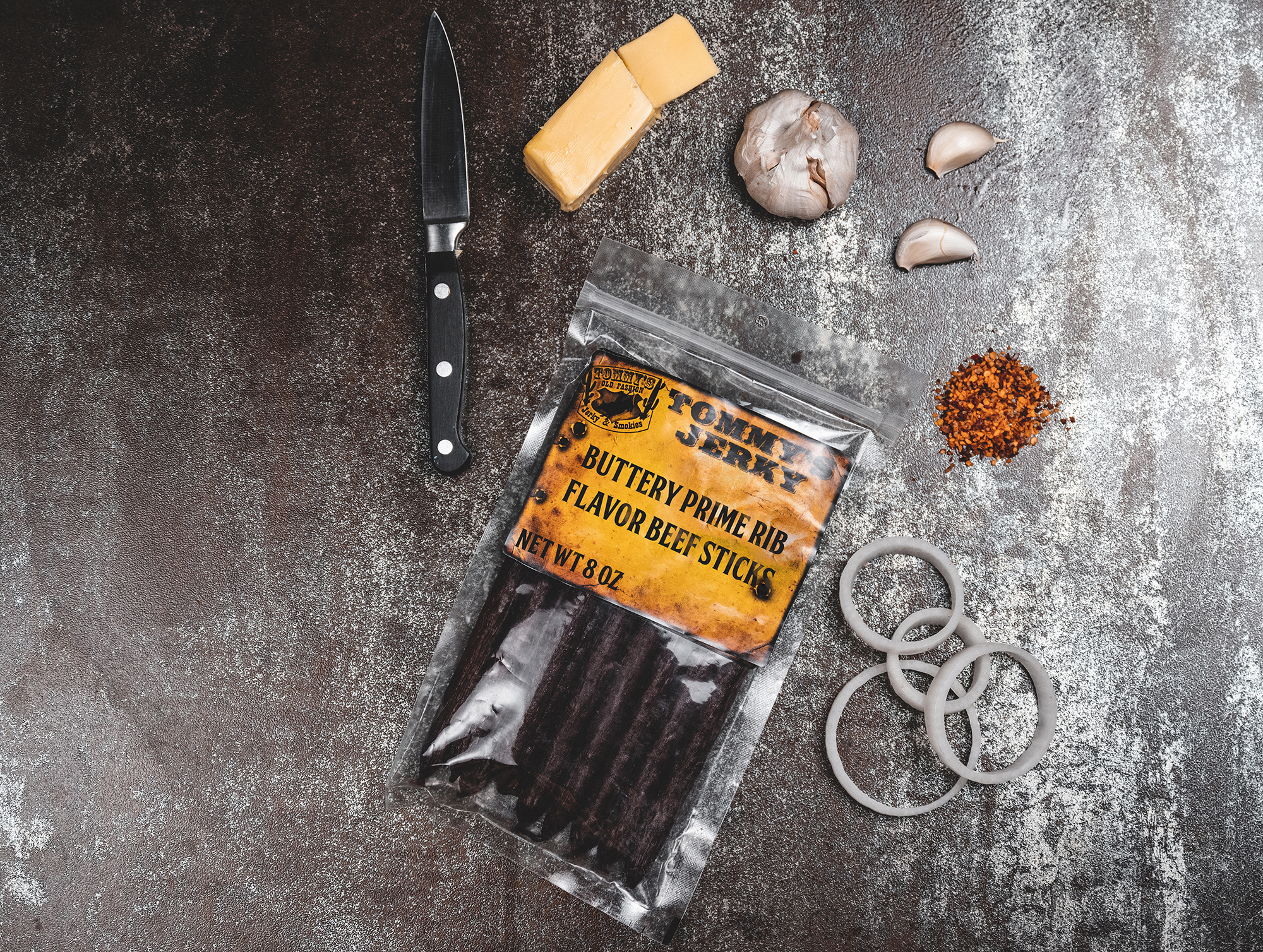Buttery Prime Rib Flavor Beef Sticks